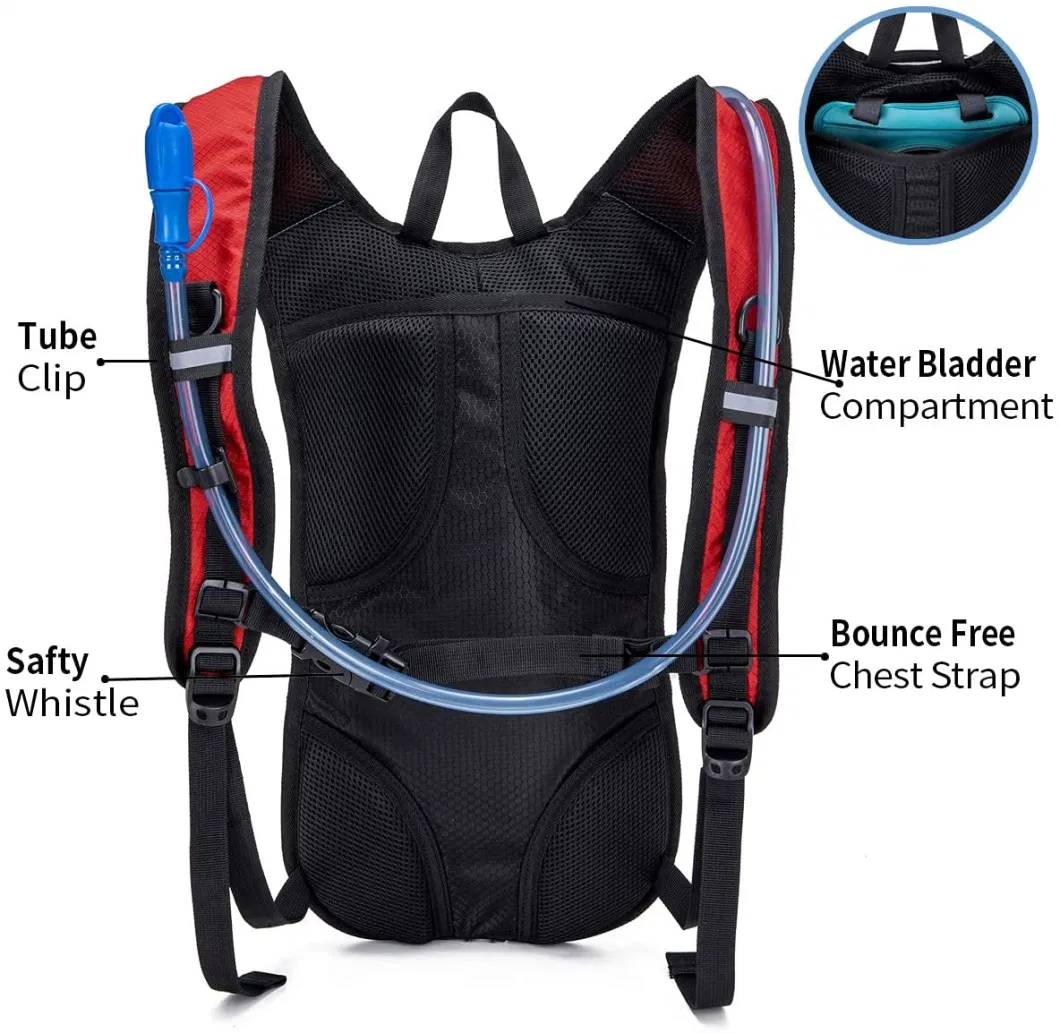 Lightweight Hydration Backpack; Waterproof Hydration Bag